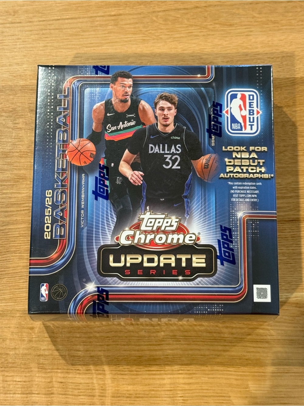 Topps Chrome Update Basketball 2025/26 Mega Box